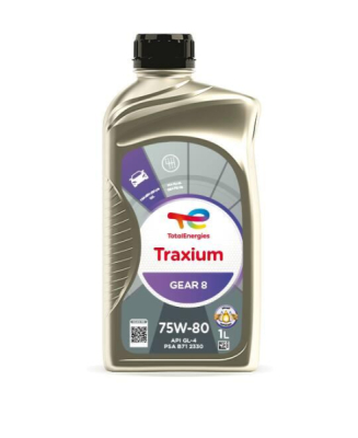 Total Traxium AXLE 8 80W-90 1L