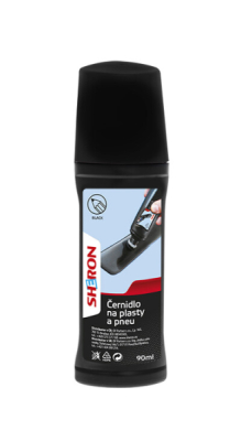 SHERON Černidlo na plasty a pneu 90ml