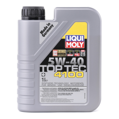 LIQUI MOLY 3700 Top Tec 4100 5W-40 1L