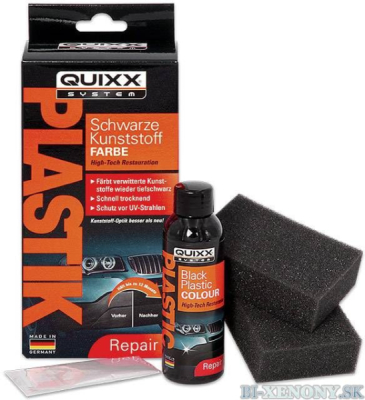Quixx - Black Plastic Colour - Čiernidlo na plasty