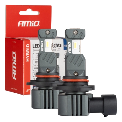 AMIO LED Žiarovky hlavného svietenia Hybrid séria HIR2 6000K Canbus - 04119