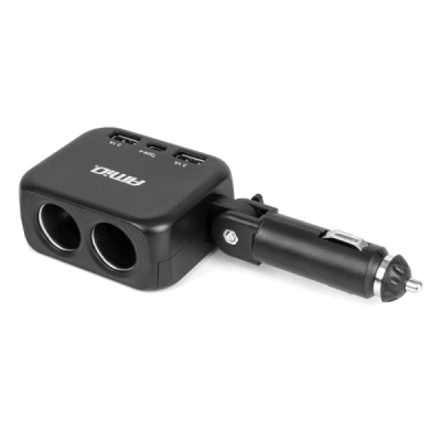 AMIO Predlžovacia zásuvka 2xUSB-A 1xUSB-C - 04357