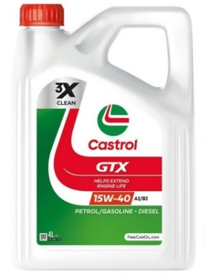 Castrol GTX 15W-40 A3/B3 4L