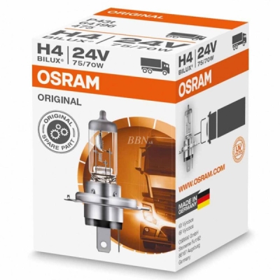 OSRAM H4 24V 75/70W (64196)