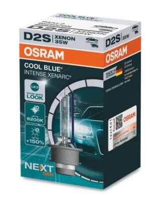 OSRAM Xenon Xenarc Cool Blue Intense D2S 35W (66240CBN)