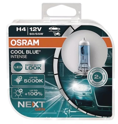 OSRAM H4 Cool Blue P43t 12V 60/55W (64193CBN-2HB) 2ks