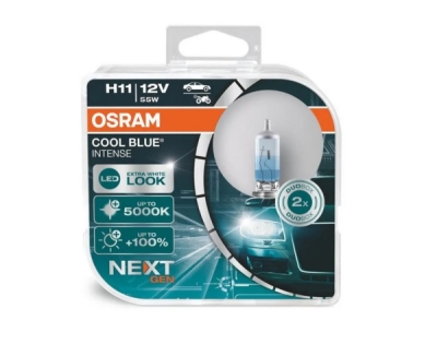 OSRAM H11 Cool Blue Intense (NextGen) 12V/55W (64211CBN-HCB) 2ks
