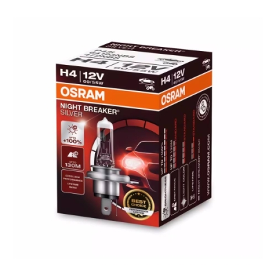 OSRAM H4 Night Breaker Silver 12V/60/55W 1ks (64193NBS)