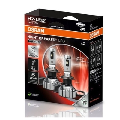 OSRAM H7-LED NIGHT SMART (64210DWNBSM-2HB)