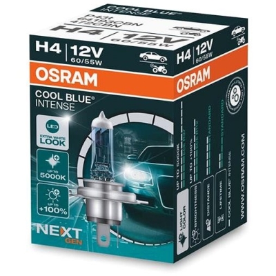 OSRAM H4 Cool Blue Intense (NextGen) P43t 12V 60/55W (64193CBN)