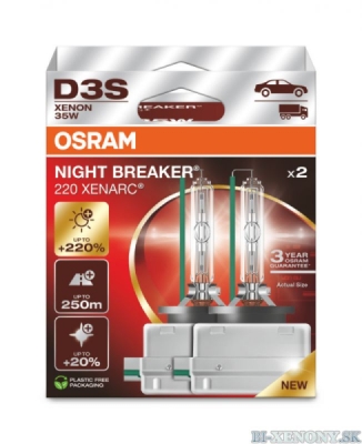 OSRAM Xenarc D3S 35W PK32 (66340XN2-2HB)