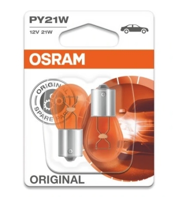 OSRAM Žiarovka pomocná PY21W (7507-2BL) 2ks