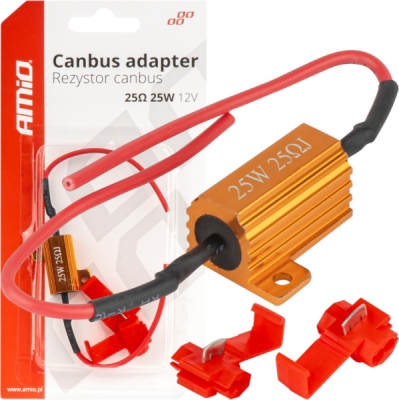 AMIO Canbus rezistor 25W - 04093