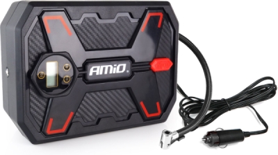 AMIO Digitálny kompresor do auta s LED 12V - 02384
