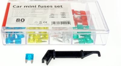 AMIO Autopoistky MINI púzdro 80ks MIX - 02225