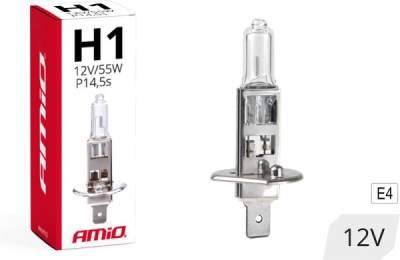 AMIO Halogénová žiarovka H1 12V 55W - 01484