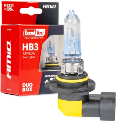 AMIO Halogenové žiarovky HB3 12V 60W LumiTec - 04406