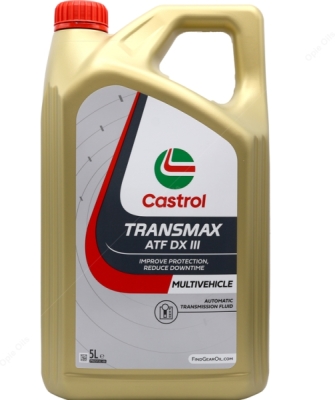 Castrol Transmax ATF DX III Multivehicle 5L