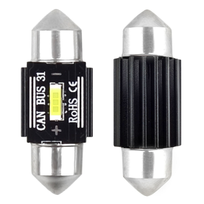 AMIO LED Žiarovky CANBUS 1 SMD UltraBright 1860 Festoon 31mm 12V/24V - 02441