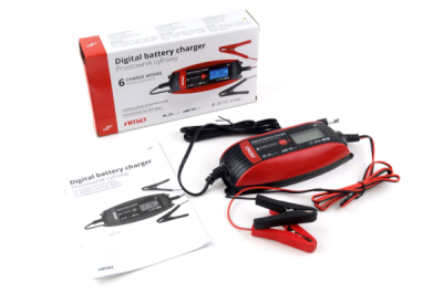 AMIO Nabíjačka auto/moto digitálna 6V/12V - 02088