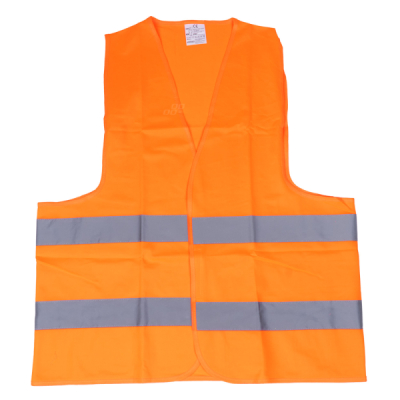 AMIO Výstražná vesta oranžová SV-02 s certifikátom - 01735 XL