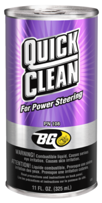 BG 108 Quick Clean For Power Steering 325ml