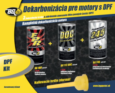 BG 6575 Kompletná dekarbonizácia naftových motorov*