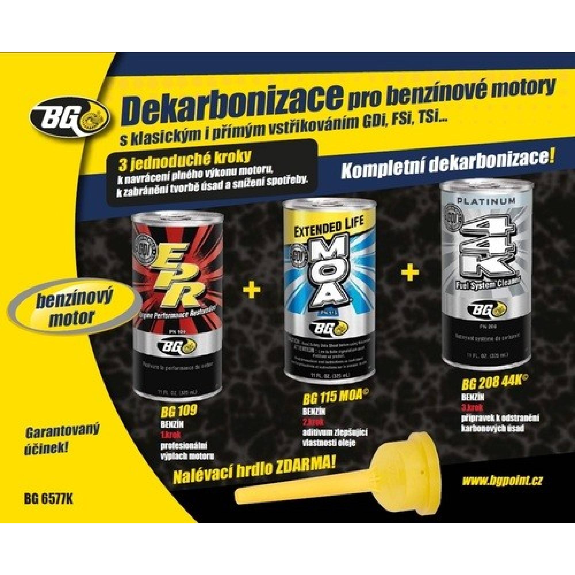 BG 6577 Kompletná dekarbonizácia benzínových motorov* – Olejcentrum.sk