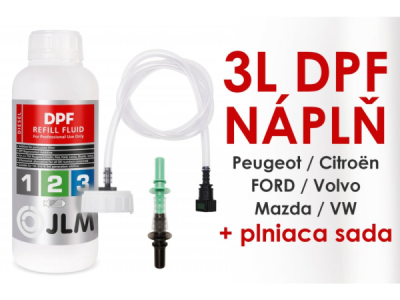 JLM DPF náplň Peugeot, Citroen, Ford, Volvo sada*
