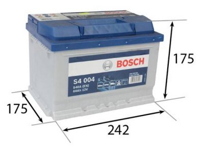 startovací baterie BOSCH 0 092 S40 040