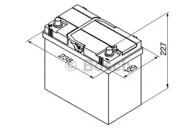 startovací baterie BOSCH 0 092 S40 230