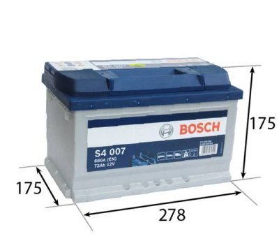 startovací baterie BOSCH 0 092 S40 070