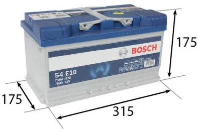 startovací baterie BOSCH 0 092 S4E 100