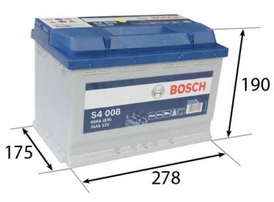startovací baterie BOSCH 0 092 S40 080