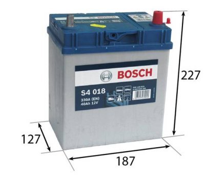 startovací baterie BOSCH 0 092 S40 180