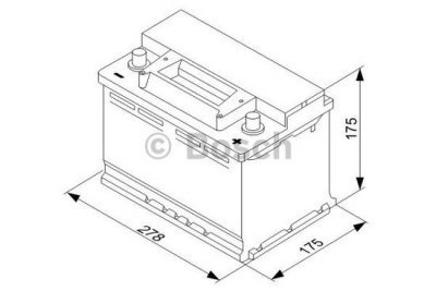 startovací baterie BOSCH 0 092 S30 070