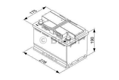 startovací baterie BOSCH 0 092 S5A 080