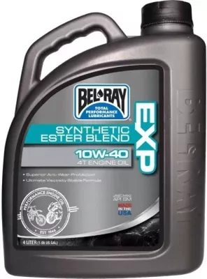 Bel-Ray EXP Synthetic Ester Blend 4T 10W-40 4 l