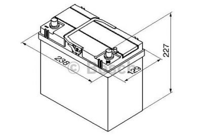 startovací baterie BOSCH 0 092 S40 210