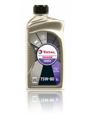 Total Traxium Gear 8 75W-80 1L