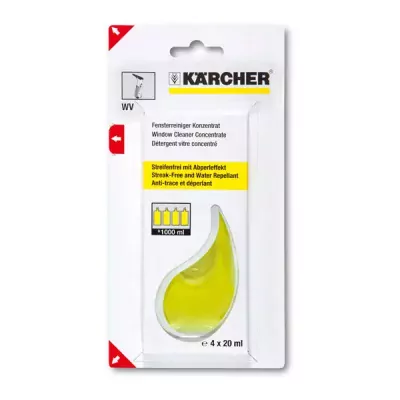 KÄRCHER KONCENTRÁT ČISTIČE SKEL 4 X 20 ML