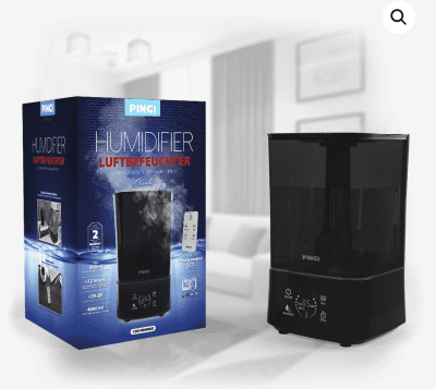 PINGI Cascada™ Digital Ultrasonic Humidifier 4L