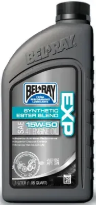 Bel-Ray EXP SYNTHETIC ESTER BLEND 4T 15W-50 1L