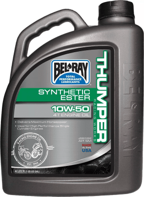 Bel-Ray THUMPER RACING WORKS SYNTHETIC ESTER 4T 10W-50 4L