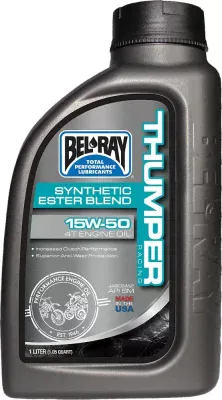 Bel-Ray THUMPER RACING SYNTHETIC ESTER BLEND 4T 15W-50 1L