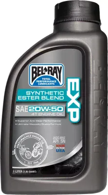 Bel-Ray EXP SYNTHETIC ESTER BLEND 4T 20W-50 1L