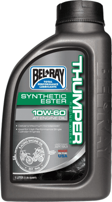 Bel-Ray THUMPER RACING WORKS SYNTHETIC ESTER 4T 10W-60 1L