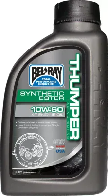 Bel-Ray THUMPER RACING WORKS SYNTHETIC ESTER 4T 10W-60 1L