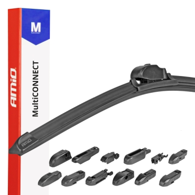 AMiO Multiconnect stěrač 20" 500mm 12 adaptérů AMIO-01195