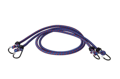 Elastické gumové šňůry pro uchycení zavazadel 2x150 cm o7 mm BSTRAP-05 AMIO-01150